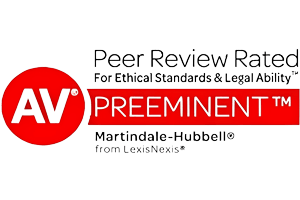 AV Peer Preminent Review Rated Martindale-Hubbell