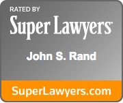 Rated by Super Lawyers John S Rand  - Gray